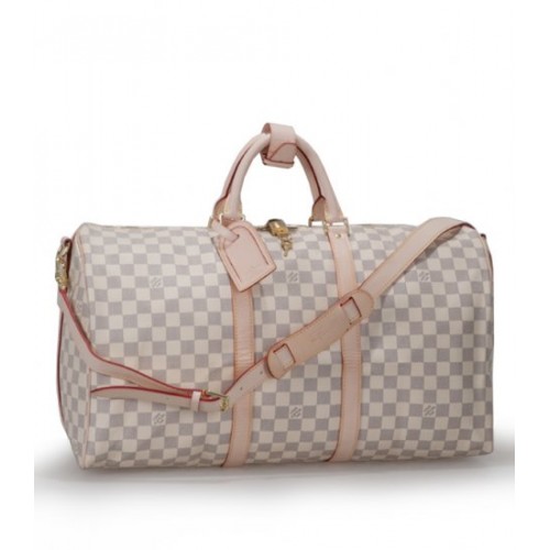 Louis Vuitton Monogram Canvas Keepall 50 Avec Bandoulière N41430