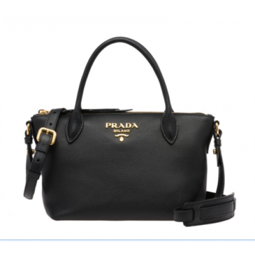 Prada Sac en cuir de veau 1BA111 noir