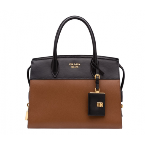 Prada Esplanade Sac 1BA046 marron&noir