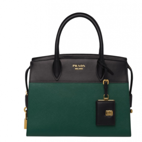 Sac Prada Esplanade 1BA046 vert&noir