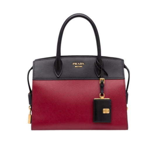 Sac Prada Esplanade 1BA046 rouge et noir