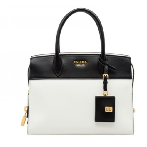 Prada Esplanade Sac 1BA046 blanc&noir