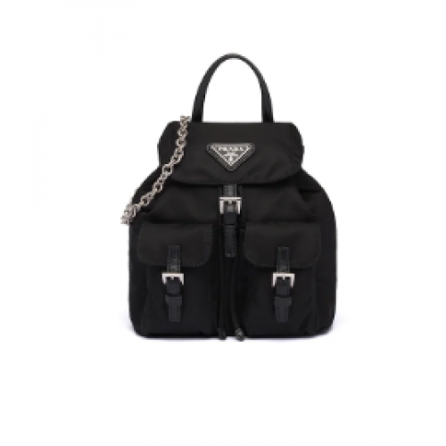 Prada Nylon mini sac à dos 1BH029 noir