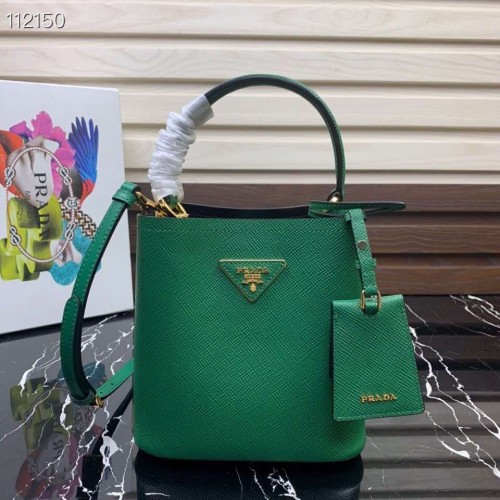 Prada Panier petit sac Saffiano Original 1BA217 Vert