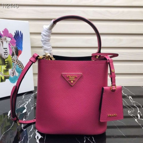 Prada Panier petit sac Saffiano Original 1BA217 Rose