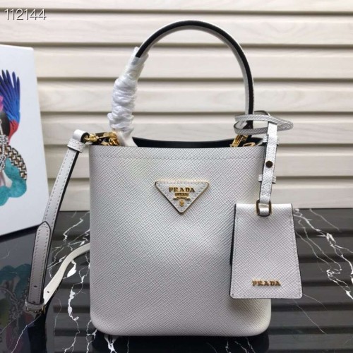 Prada Panier petit sac Saffiano Original 1BA217 Blanc