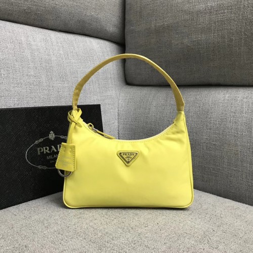 Prada Re-Edition 2000 mini-sac en nylon 91515 jaune