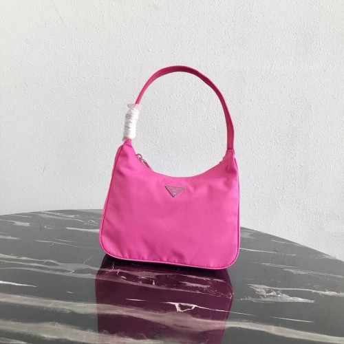 Sac fourre-tout en nylon Prada Re-Edition MV519 rose