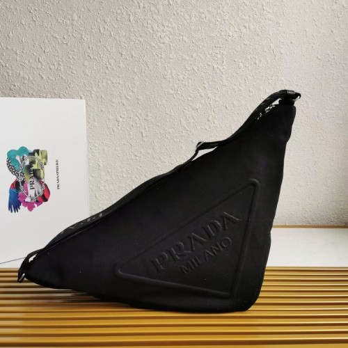 Prada Re-Nylon grand sac à bandoulière 2EV077 noir