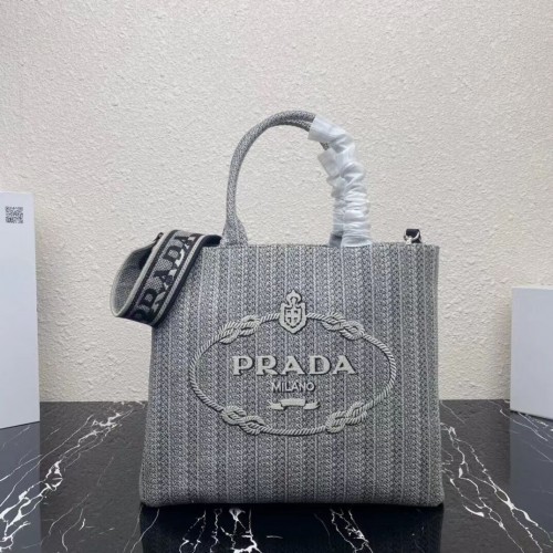 Prada SAC SHOPPING 1AV332 Noir&gris
