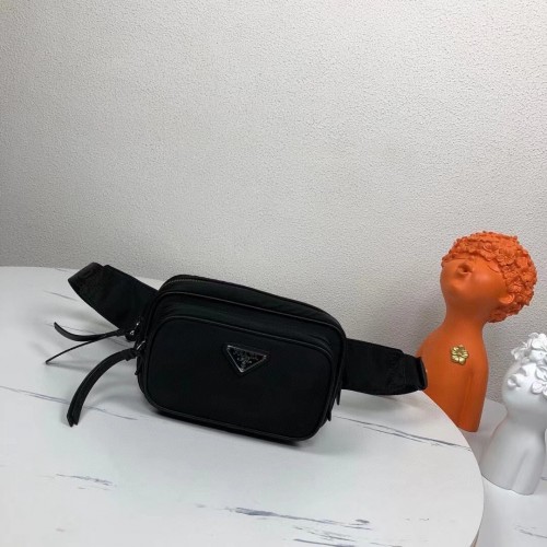 Sac Banane Prada Saffiano 1BL010 Noir