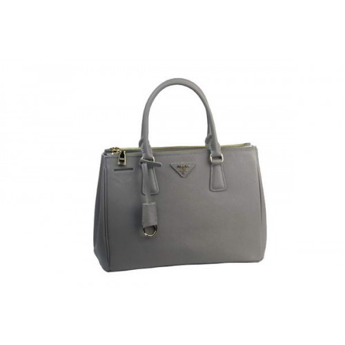 Prada Saffiano Cuir De Veau Fourre-Tout BN2274 Gris