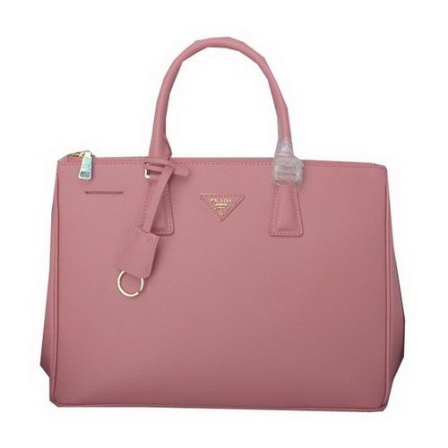 Prada Sac fourre-tout en cuir de veau Saffiano PBN1786 Rose clair