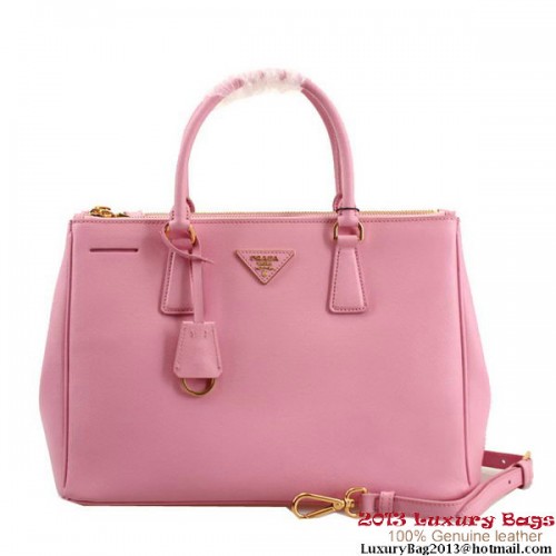 Sac fourre-tout Prada en cuir Saffiano 33CM BN2274 Rose clair