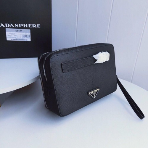 Sac Prada en cuir Saffiano P23698 Noir