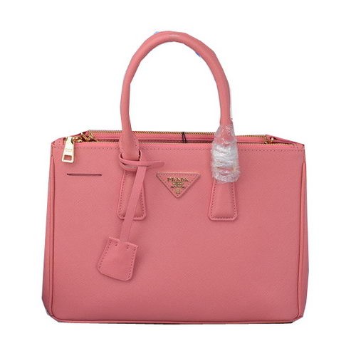 Prada Sac fourre-tout en cuir Saffiano PBN1801 Rose