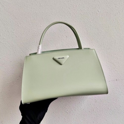 Prada Cuir Nappa Prada Symbole sac 1BB327 vert