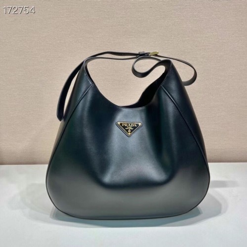 Prada sac à bandoulière en cuir Saffiano 5589 noir