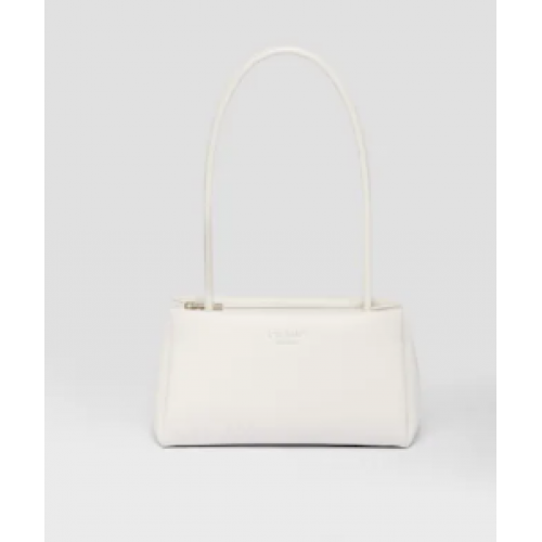 Prada Petit sac à main Prada Supernova en cuir 1BA368 blanc
