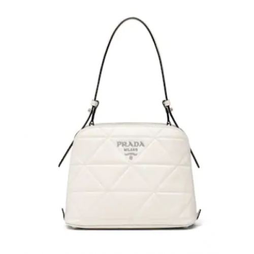 Prada Spectrum petit sac en cuir 1BA311 blanc