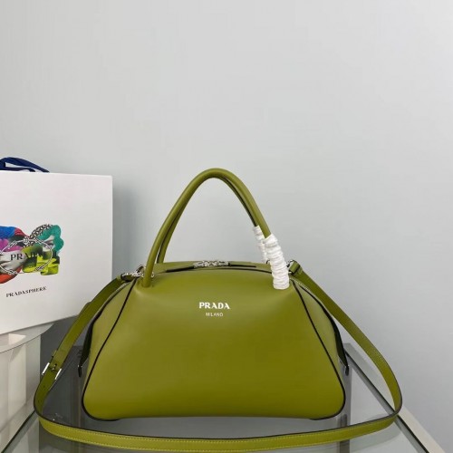 Sac à main Prada en cuir Supernova 1BD665 vert