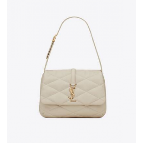 SAINT LAUREN SAC À BANDOULIÈRE LE 57 HOBO EN CUIR D'AGNEAU MATELASSÉ 698567 ANTIQUE VINTAGE