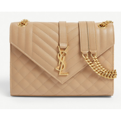 SAINT LAURENT Cartable moyen 487206 abricot