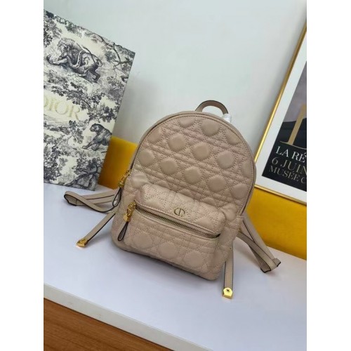 PETIT SAC À DOS DIOR Cannage Agneau M9222U rose clair
