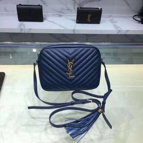 Saint Laurent Lou Medium Camera Bag 520534 bleu
