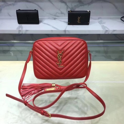 Saint Laurent Lou Medium Camera Bag 520534 rouge