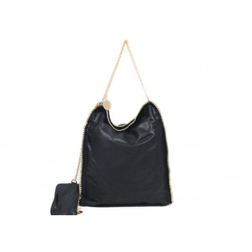 Stella McCartney 839 Noir Falabella Grande Pochette