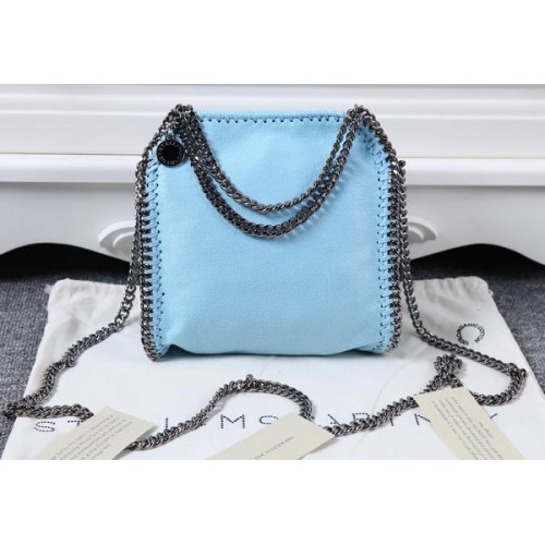 Stella McCartney Falabella Sac Denim SMC895 Bleu Clair