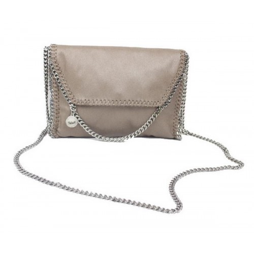 Stella McCartney Falabella Kaki Sac à Bandoulière en PVC Argent 875