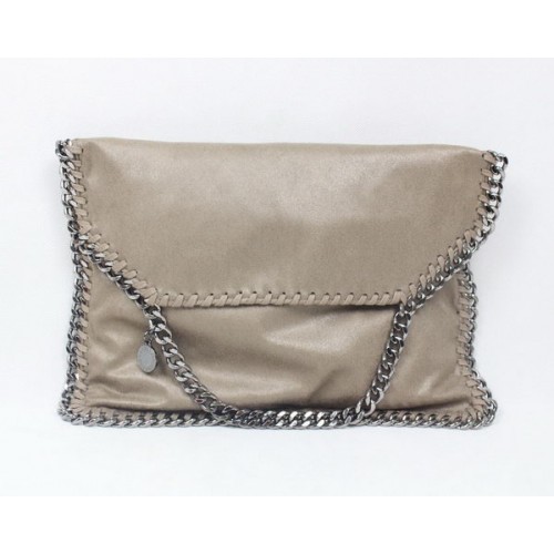 Stella McCartney Falabella Kaki Sac à Bandoulière en PVC 876 Argent