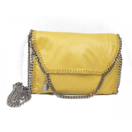 Stella McCartney Sac à Bandoulière Falabella PVC 875 Jaune