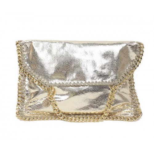 Stella McCartney Falabella Sac à bandoulière en PVC 876 Or clair