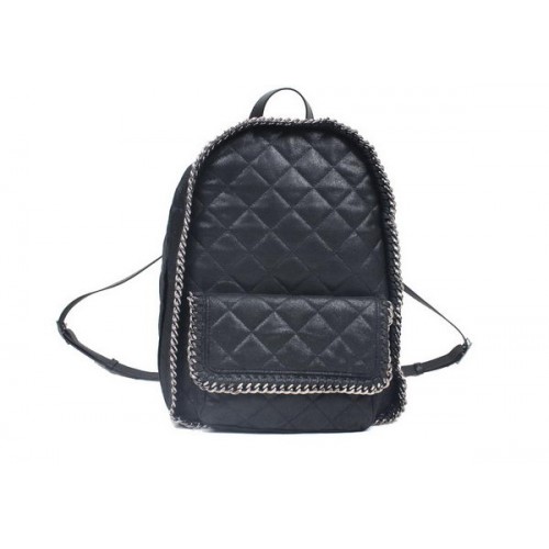 Stella McCartney Falabella PVC Fold Over Sac à dos 879 Noir