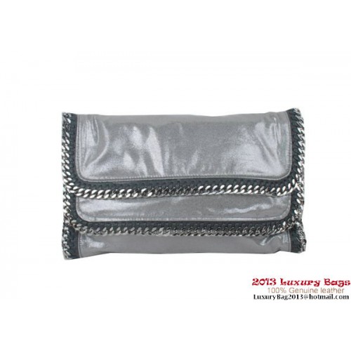 Stella McCartney Falabella Pochette Pliante En PVC 812L Argent