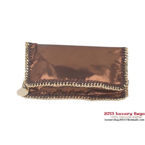 Stella McCartney Pochette Falabella en PVC 812S Bronze