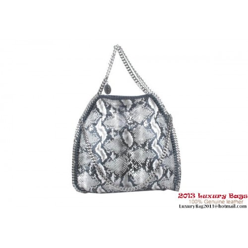 Stella McCartney Falabella Snake PVC Tote Bag 809 Gris