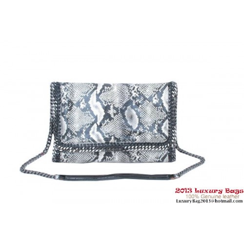 Stella McCartney Falabella Serpent PVC Sac à Bandoulière 822 Gris