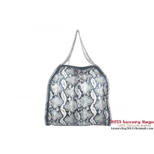 Stella McCartney Falabella Snake PVC Tote Bag 811 Gris