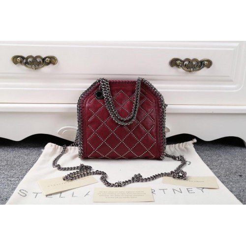 Stella McCartney Mini Sac Falabella SMC895A Bordeaux