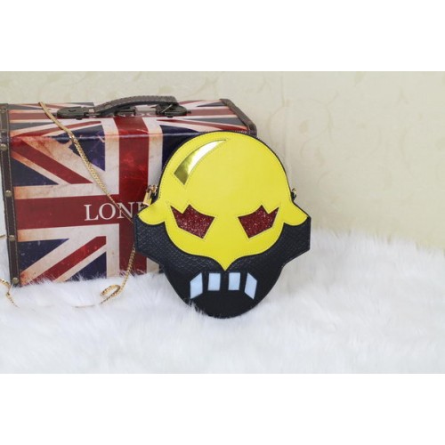 Stella McCartney SAC À BANDOULIÈRE SUPERSTELLAHEROES 892 Noir&Jaune