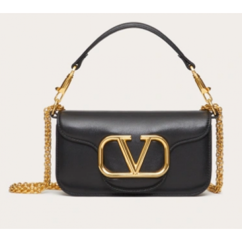 VALENTINO CRAZY MINI CRAZY Sac à bandoulière en cuir de veau 1W2B0K noir