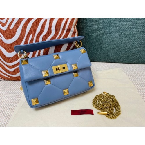 VALENTINO GARAVANI Boucles d'oreilles romaines 0188 bleu