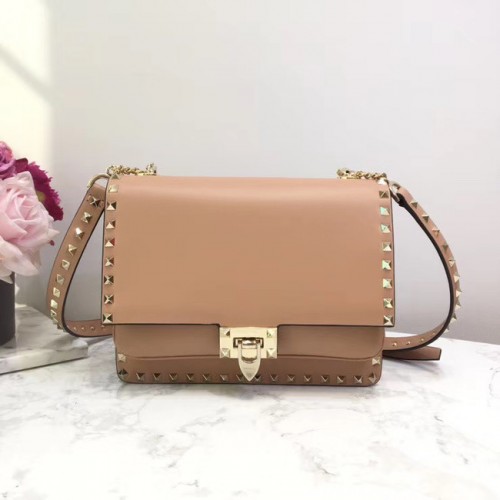 VALENTINO Sac à bandoulière en cuir d'origine 3005 rose clair