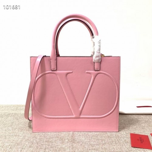 VALENTINO Cabas en cuir Origianl V2021 rose