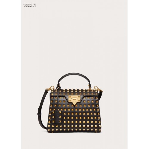 VALENTINO Sac cabas en cuir d'origine V4071A noir