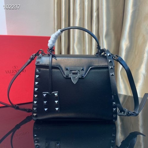 VALENTINO Sac cabas en cuir d'origine V4071D noir